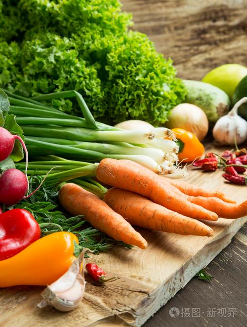 生物蔬菜新鲜采摘的健康的蔬菜品种